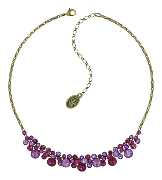 Pink - Water Cascade necklace - Konplott